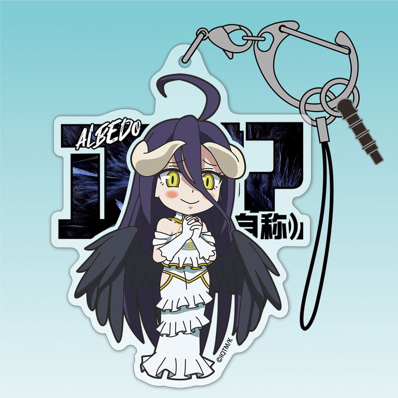 Isekai Quartet Movie: Another World - Albedo Acrylic Multi Keychain image 2