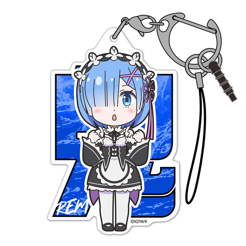 Isekai Quartet Movie: Another World - Rem Acrylic Multi Keychain image 1