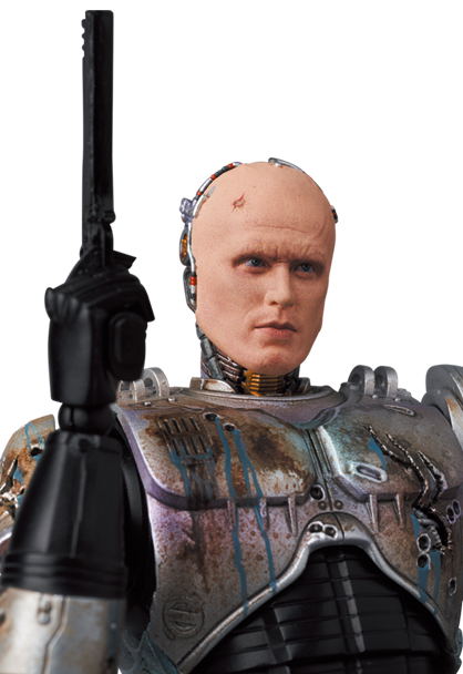 MAFEX RoboCop: Robocop Murphy Head Damage Ver. image 13