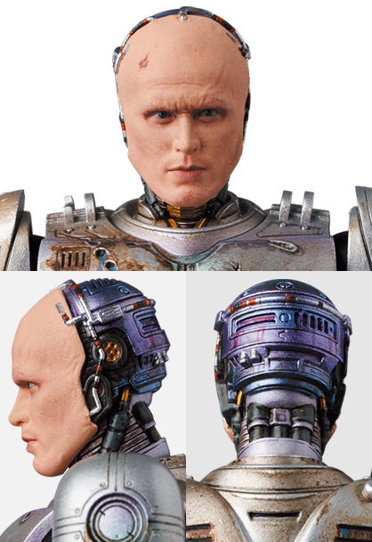MAFEX RoboCop: Robocop Murphy Head Damage Ver. image 6