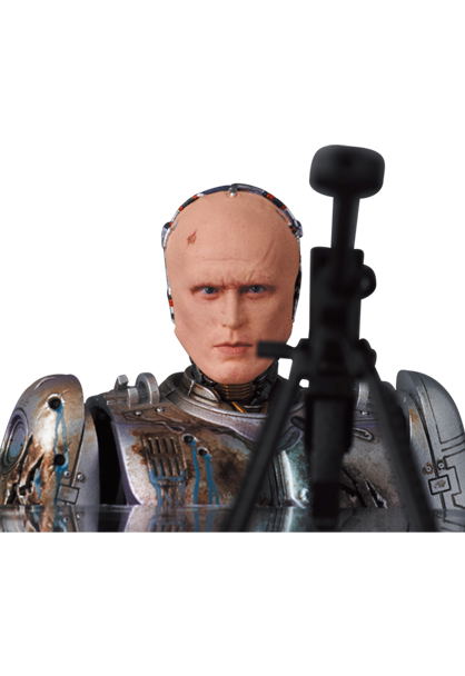 MAFEX RoboCop: Robocop Murphy Head Damage Ver. image 9