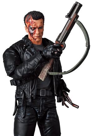 MAFEX Terminator 2 Judgment Day: T-800 (T2 Battle Damage Ver.)