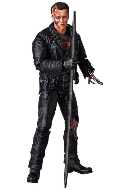 MAFEX Terminator 2 Judgment Day: T-800 (T2 Battle Damage Ver.)