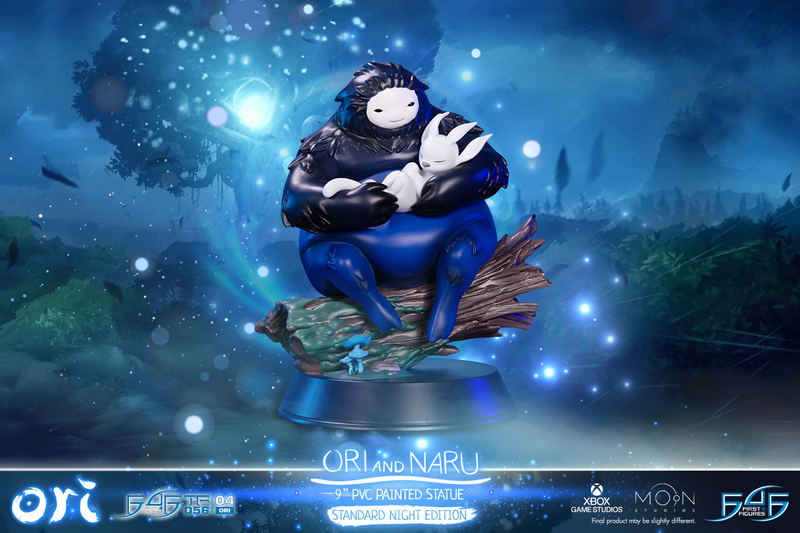 Ori and the Blind Forest PVC Painted Statue: Ori and Naru (Night Variation) [Standard Edition] image 9