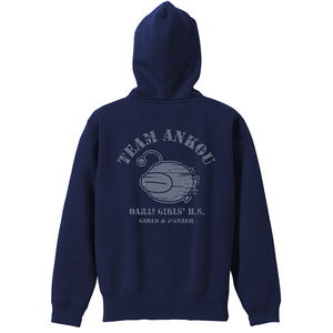 Girls und Panzer das Finale - Ankou Team Zip Hoodie (Navy | Size S)_