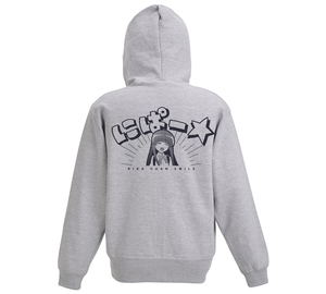 Higurashi When They Cry Sotsu Nipa Zip Hoodie (Mix Gray | Size L)_