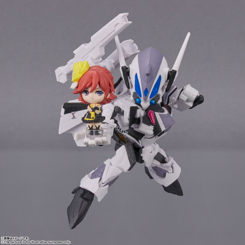 Tiny Session Macross Delta: VF-31F Siegfried (Messer Ihlefeld Custom) with Kaname Buccaneer image 2