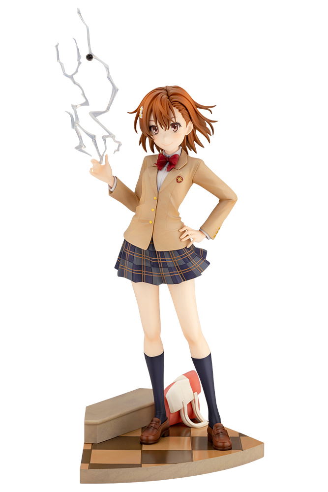 A Certain Scientific Railgun T 1/7 Scale Pre-Painted Figure: Mikoto Misaka 15th Anniversary Ver. image 1