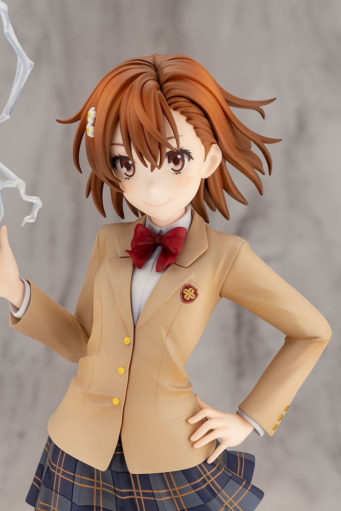 A Certain Scientific Railgun T 1/7 Scale Pre-Painted Figure: Mikoto Misaka 15th Anniversary Ver. image 11