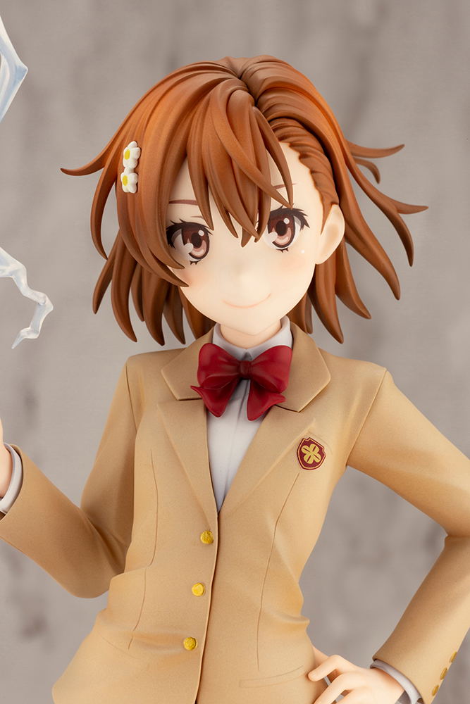 A Certain Scientific Railgun T 1/7 Scale Pre-Painted Figure: Mikoto Misaka 15th Anniversary Ver. image 15