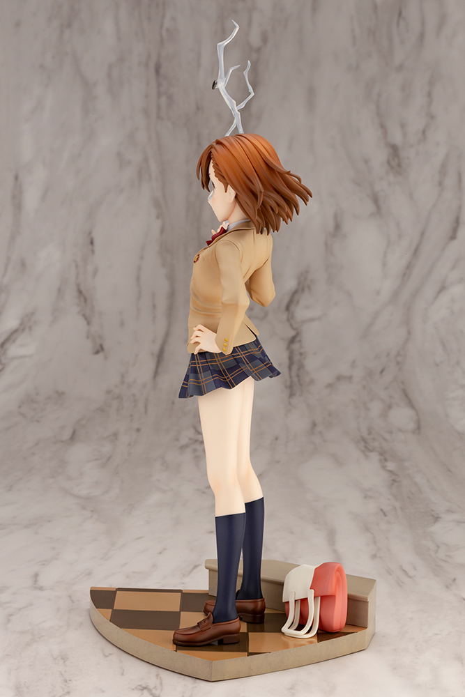 A Certain Scientific Railgun T 1/7 Scale Pre-Painted Figure: Mikoto Misaka 15th Anniversary Ver. image 4