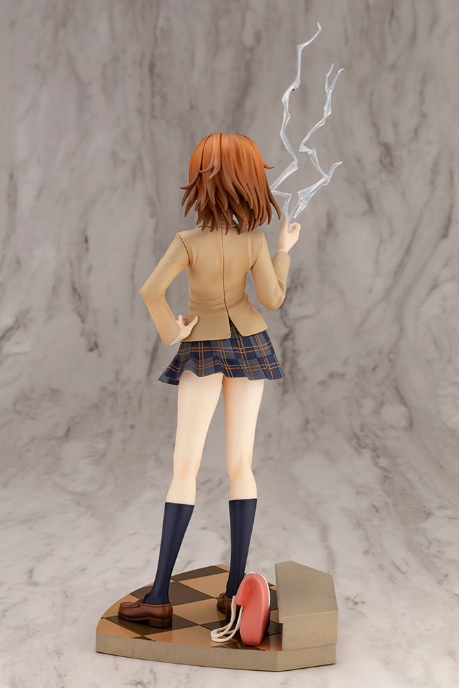 A Certain Scientific Railgun T 1/7 Scale Pre-Painted Figure: Mikoto Misaka 15th Anniversary Ver. image 5