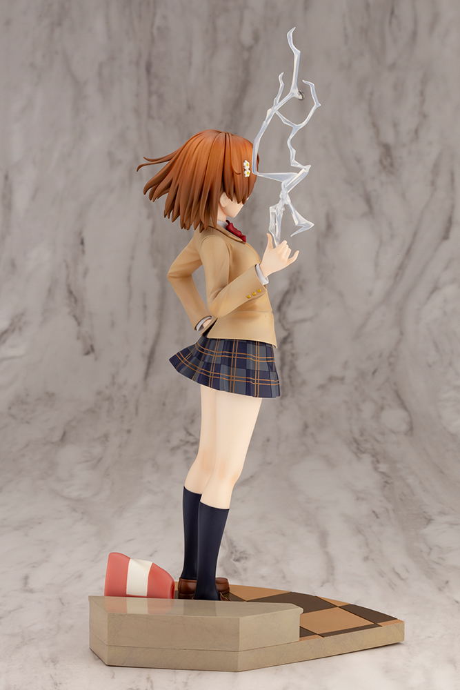 A Certain Scientific Railgun T 1/7 Scale Pre-Painted Figure: Mikoto Misaka 15th Anniversary Ver. image 7