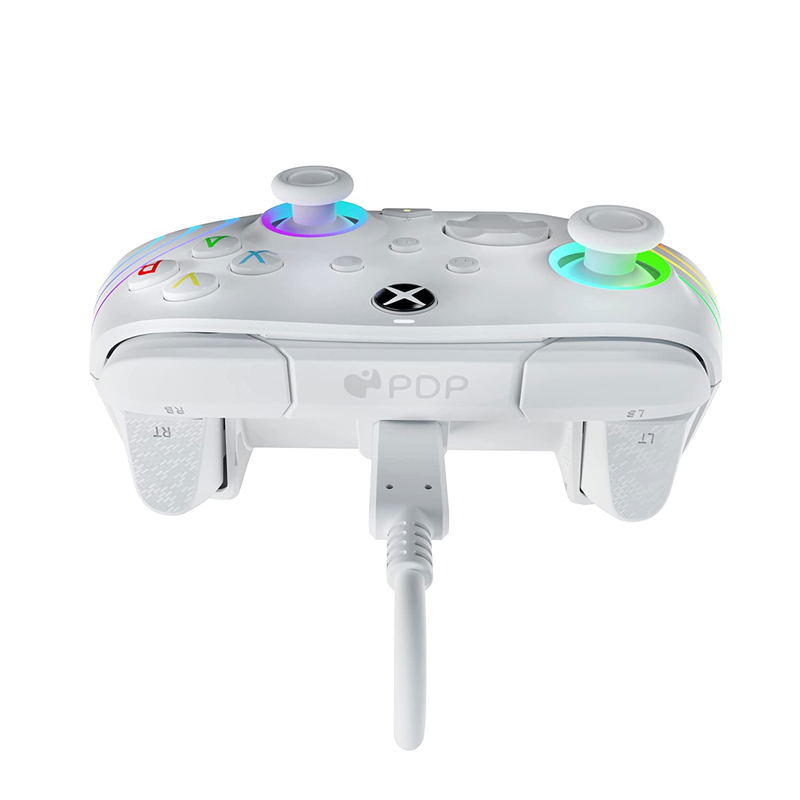 PDP Afterglow Wave Wired Controller for Xbox One / Xbox Series X|S (White) image 6