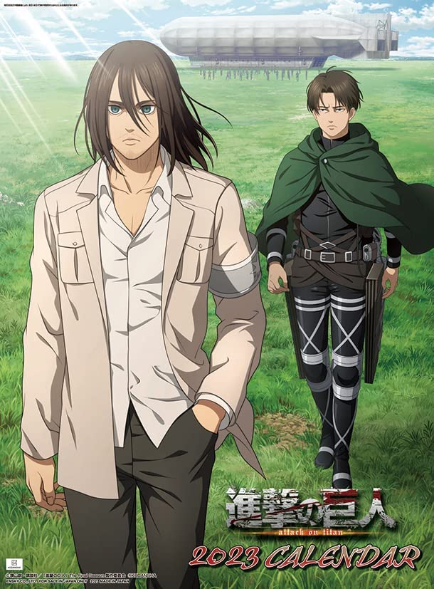Attack On Titan Wall Calendar 2023 Attack On Titan Wall Calendar 2023