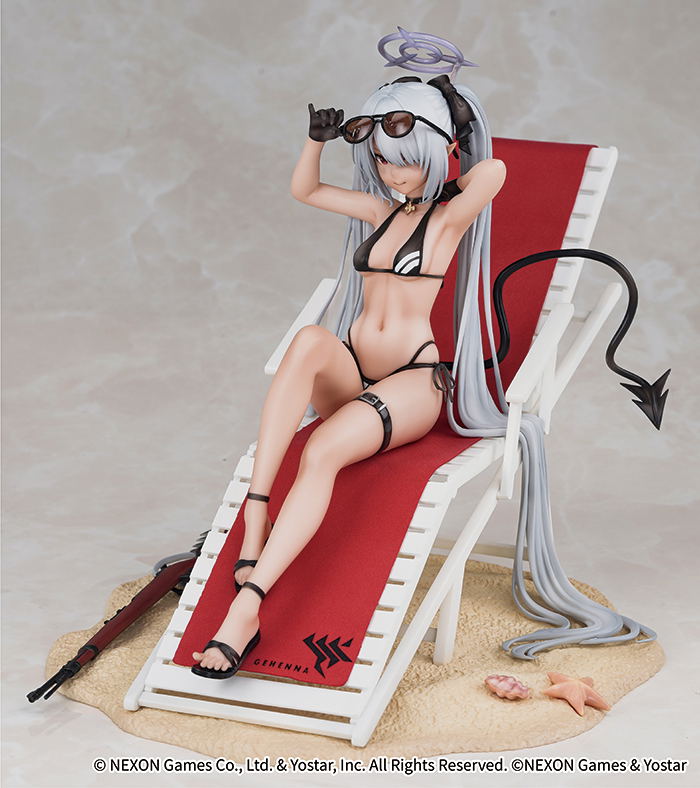 Blue Archive 1/7 Scale Pre-Painted Figure: Shiromi Iori Swimwear Ver. image 9