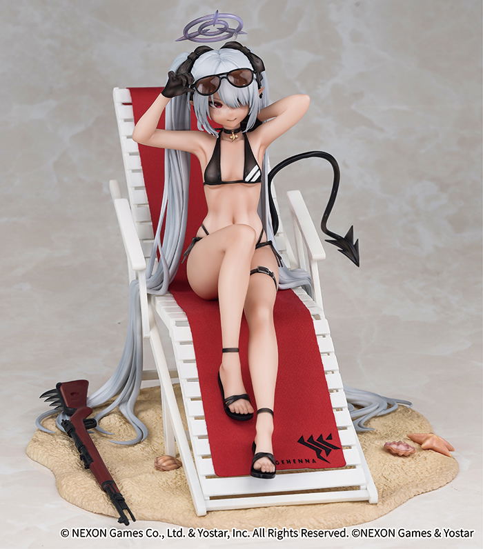 Blue Archive 1/7 Scale Pre-Painted Figure: Shiromi Iori Swimwear Ver. image 2