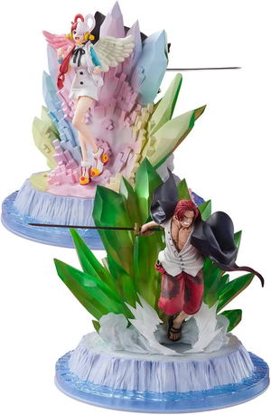 Figuarts Zero Extra Battle One Piece Film Red: Shanks & Uta One Piece Film Red Ver._