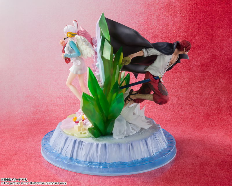 Figuarts Zero Extra Battle One Piece Film Red: Shanks & Uta One Piece Film Red Ver. image 7