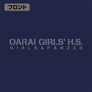 Girls und Panzer das Finale - Oarai Girls High School Zip Hoodie (Navy | Size M)