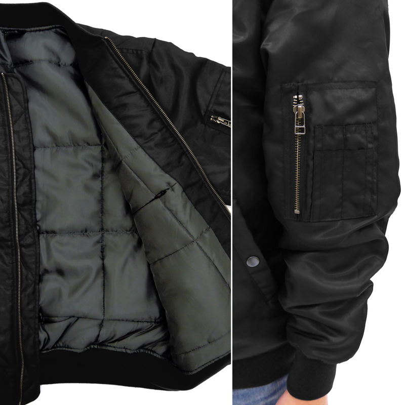 Jujutsu Kaisen - Curse Technical School MA-1 Jacket (Black | Size XL) image 6