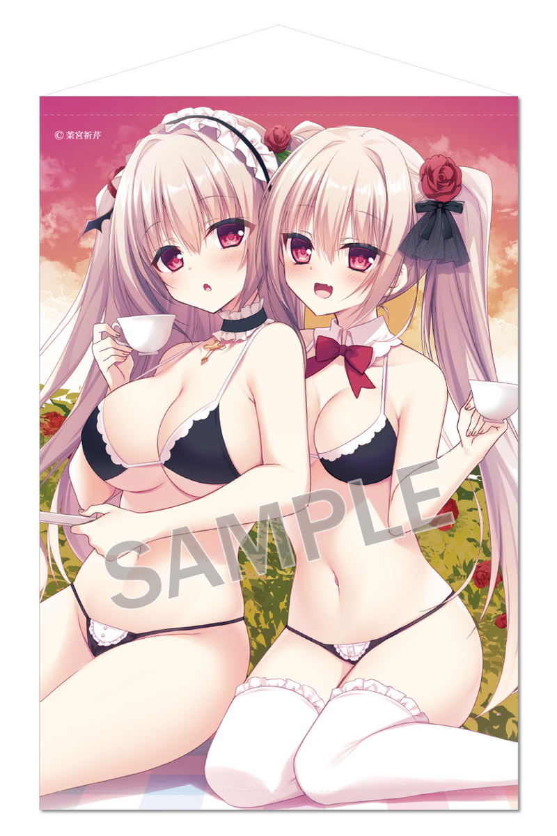 Kiseri Matsumiya B2 Wall Scroll: Graceful Sisters Extra Edition image 1