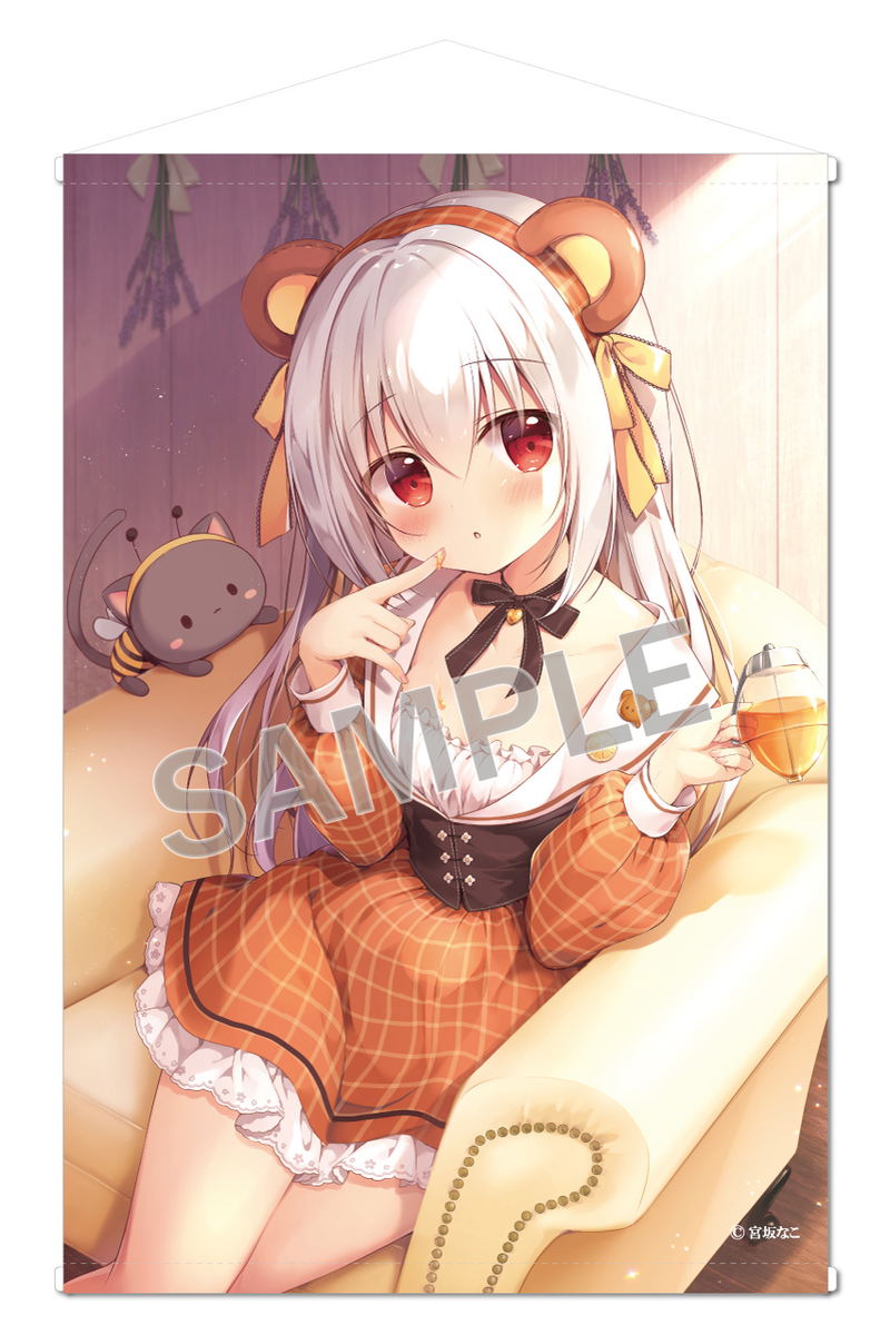Nako Miyasaka B2 Wall Scroll: Candy Koron-chan image 1