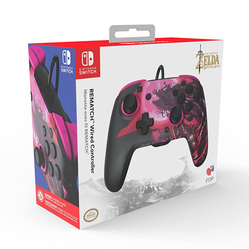 PDP Rematch Wired Controller for Nintendo Switch (Calamity Ganon