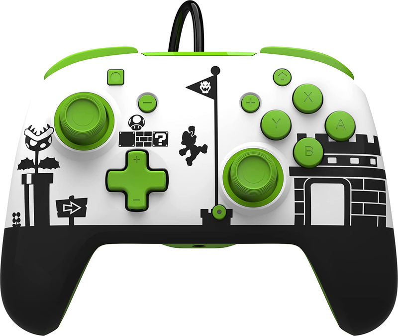 PDP Rematch Wired Controller for Nintendo Switch (Super Mario Retro) image 2