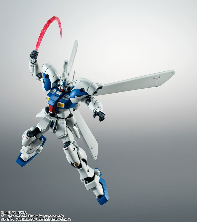 Robot Spirits -Side MS- Mobile Suit Gundam 0083 Stardust Memory: RX-78GP04G Gundam GP04G Gerbera Ver. A.N.I.M.E. image 11