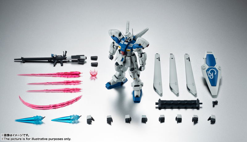 Robot Spirits -Side MS- Mobile Suit Gundam 0083 Stardust Memory: RX-78GP04G Gundam GP04G Gerbera Ver. A.N.I.M.E. image 13