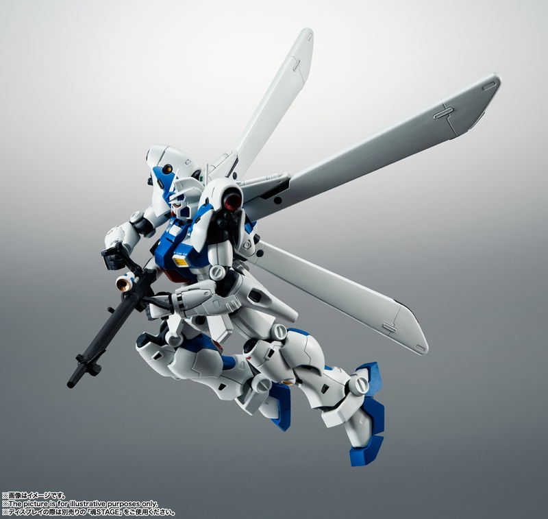 Robot Spirits -Side MS- Mobile Suit Gundam 0083 Stardust Memory: RX-78GP04G Gundam GP04G Gerbera Ver. A.N.I.M.E. image 9