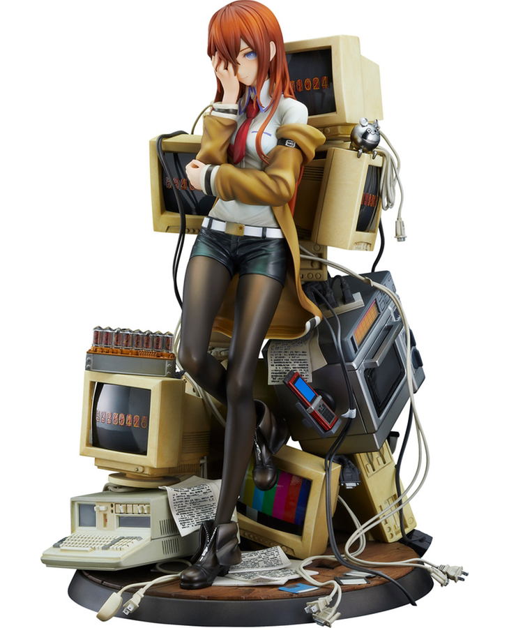Steins;Gate 1/7 Scale Pre-Painted Figure: Kurisu Makise -Reading Steiner- image 1