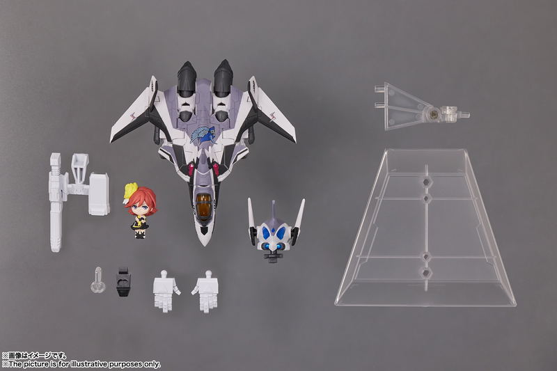 Tiny Session Macross Delta: VF-31F Siegfried (Messer Ihlefeld Custom) with Kaname Buccaneer image 12