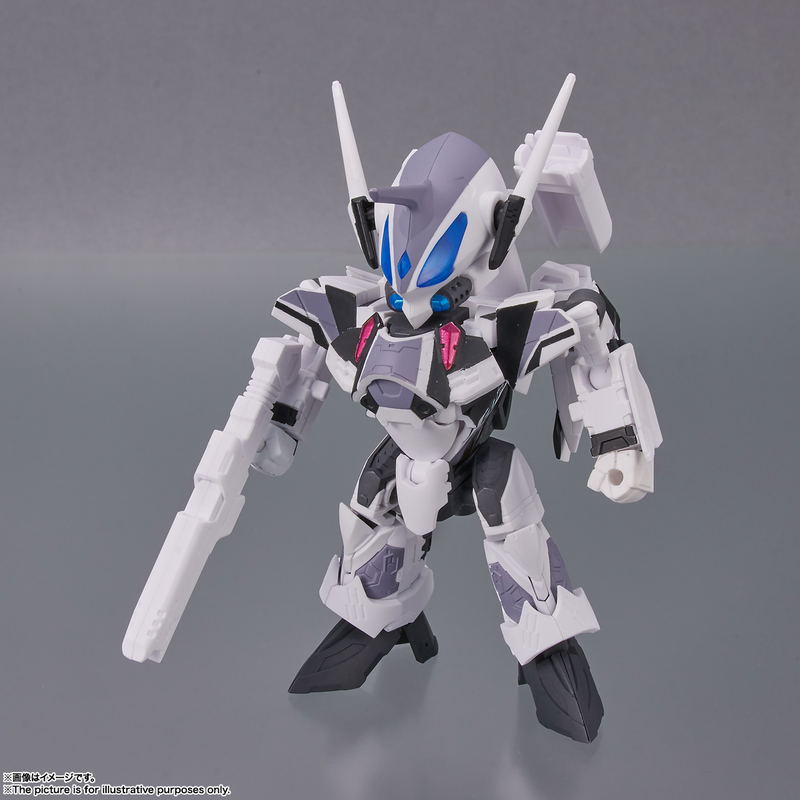 Tiny Session Macross Delta: VF-31F Siegfried (Messer Ihlefeld Custom) with Kaname Buccaneer image 4