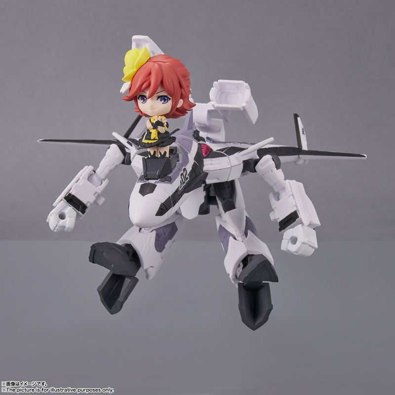 Tiny Session Macross Delta: VF-31F Siegfried (Messer Ihlefeld Custom) with Kaname Buccaneer image 5