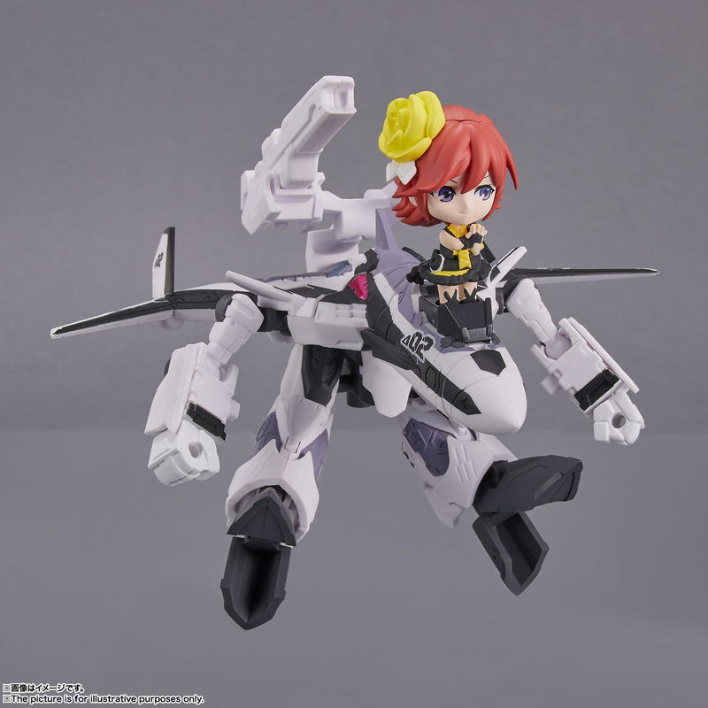 Tiny Session Macross Delta: VF-31F Siegfried (Messer Ihlefeld Custom) with Kaname Buccaneer image 6
