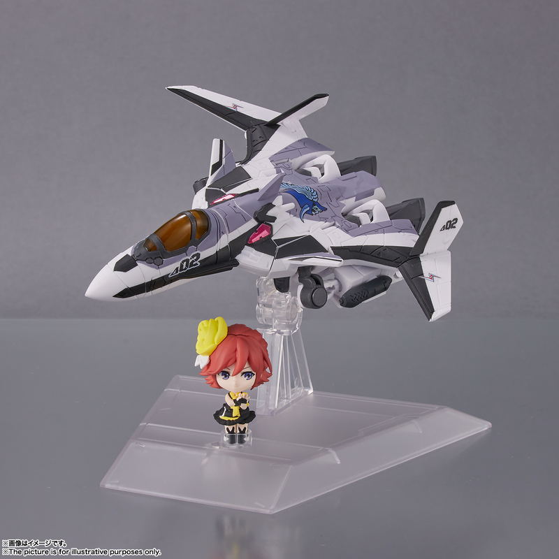 Tiny Session Macross Delta: VF-31F Siegfried (Messer Ihlefeld Custom) with Kaname Buccaneer image 8