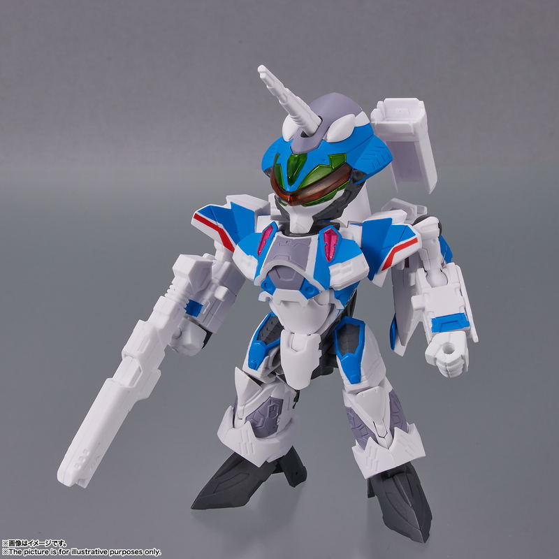 Tiny Session Macross Delta: VF-31J Siegfried (Hayate Immelman Custom) with Freyja Wion image 4