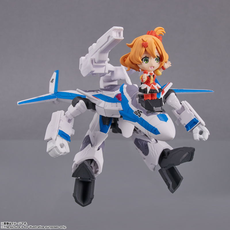 Tiny Session Macross Delta: VF-31J Siegfried (Hayate Immelman Custom) with Freyja Wion image 5
