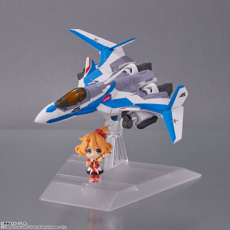 Tiny Session Macross Delta: VF-31J Siegfried (Hayate Immelman Custom) with Freyja Wion image 7