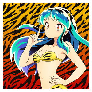 Urusei Yatsura Lum Cushion Cover_