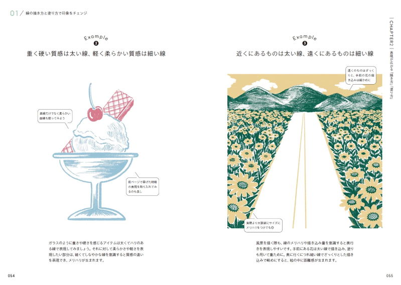 2 Colors Illustration Book That Allows You To Draw Anything With 2 Pens image 4
