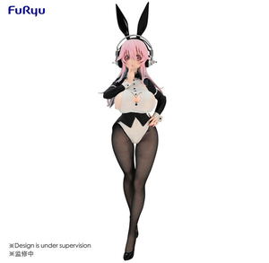 BiCute Bunnies Super Sonico Pre-Painted Figure: Sonico Newly Drawn Costume_