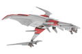 Darius 1/144 Scale Plastic Model Kit: Silver Hawk 3F-1B Space Fighter thumbnail 1
