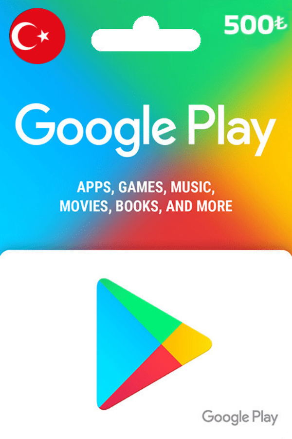 Google Play TRY 500 Gift Card | Turkey Account <span class="ext ext_digital">digital</span> image 1