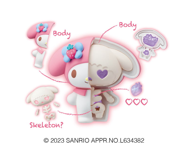 Kaitai Fantasy Sanrio Characters Fancy Purple (Set of 4 Pieces) image 10
