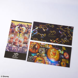 Kingdom Hearts 20th Anniversary Large Postcard Set (Set of 3 Pieces)_