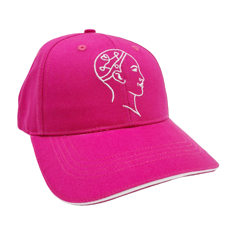 Sophia The Robot Cap:"Most of my friends are human" (Pink) image 2