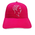 Sophia The Robot Cap:"Most of my friends are human" (Pink) thumbnail 3